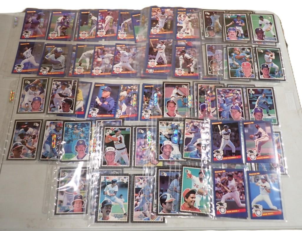 Baseball Card Lot including 1985 and 1986 Donruss 4x6" Card Sets each with 60 cards (1 of 10)