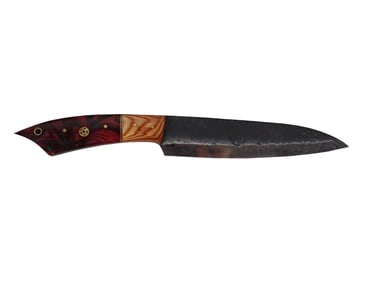 Knife with Wood Handle