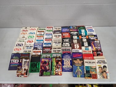 Lot of Books incl Star Trek, Casca, Etc