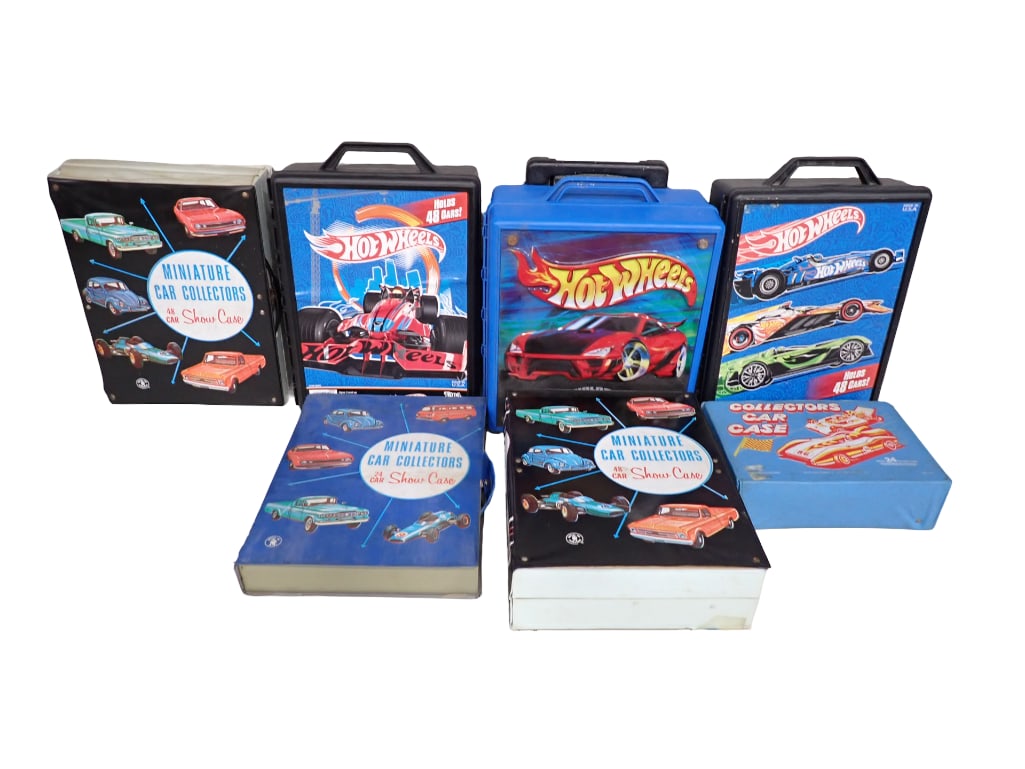 Lot of Empty Die Cast Car Cases incl Hot Wheels Cases, Etc (1 of 5)