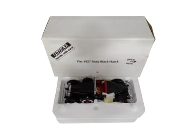 The 1927 Stutz Black Hawk Model Car in Original Box