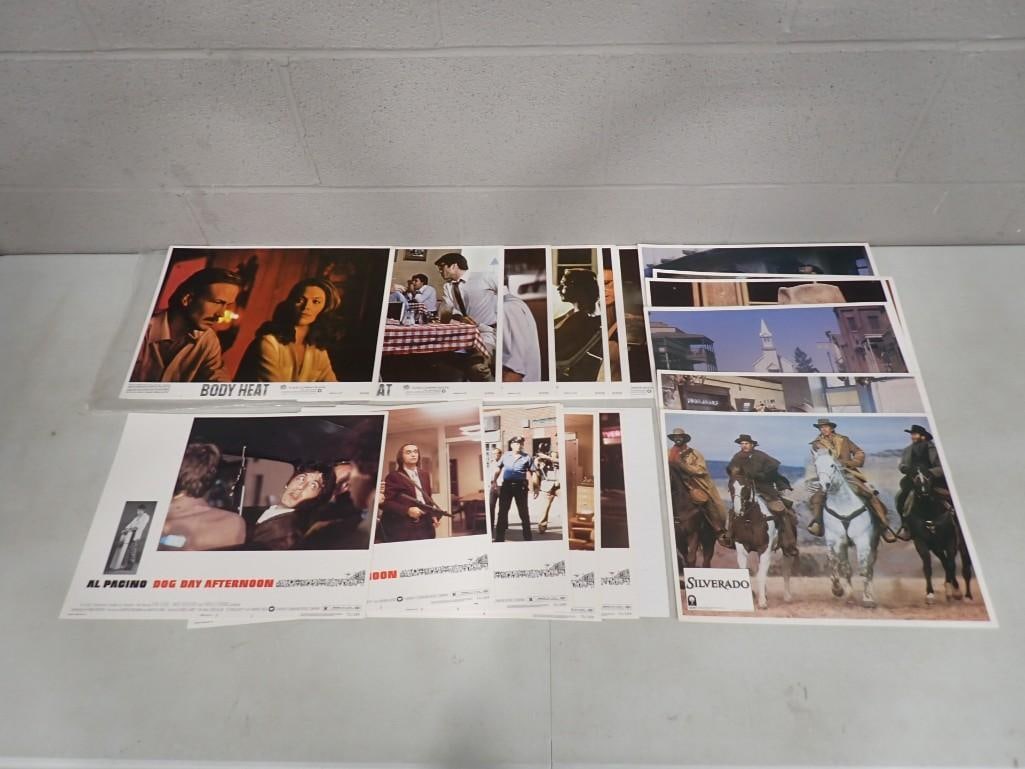 Movie Cards incl Silverado, Dog Day Afternoon, Body Heat, etc: Movie Cards incl Silverado, Dog Day Afternoon, Body Heat, etc All pictures are considered part of the description and should be examined carefully by bidders. Live Auctioneers is now offering Live Shi