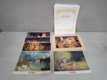 Disney Bambi and Snow White Movie Cards or Prints