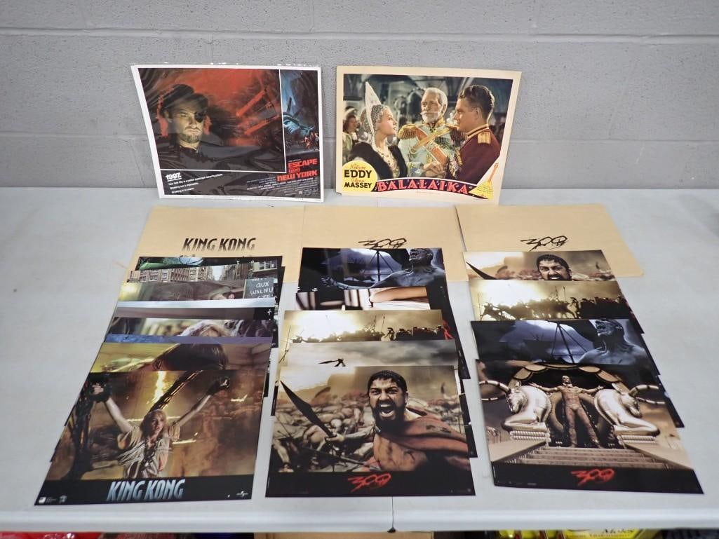 Movie Cards incl King Kong, 300, Escape from New York, Balalaika (1 of 8)