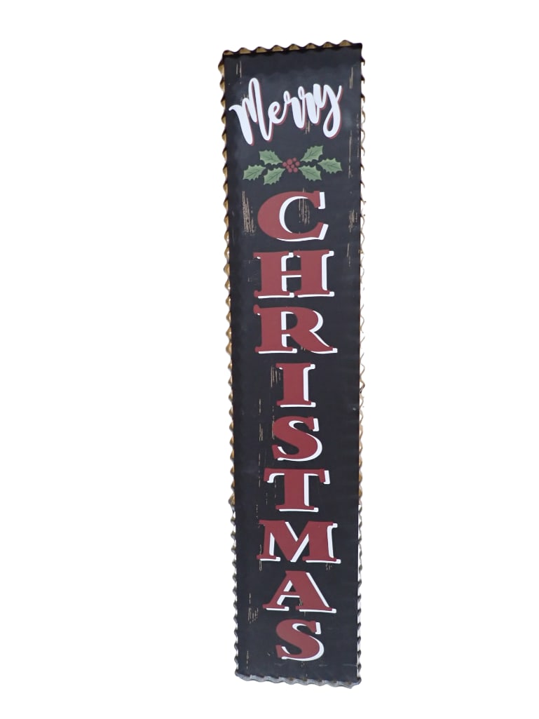 Merry Christmas Sign: Merry Christmas Sign All pictures are considered part of the description and should be examined carefully by bidders. Live Auctioneers is now offering Live Shipping through them. This is an optional p