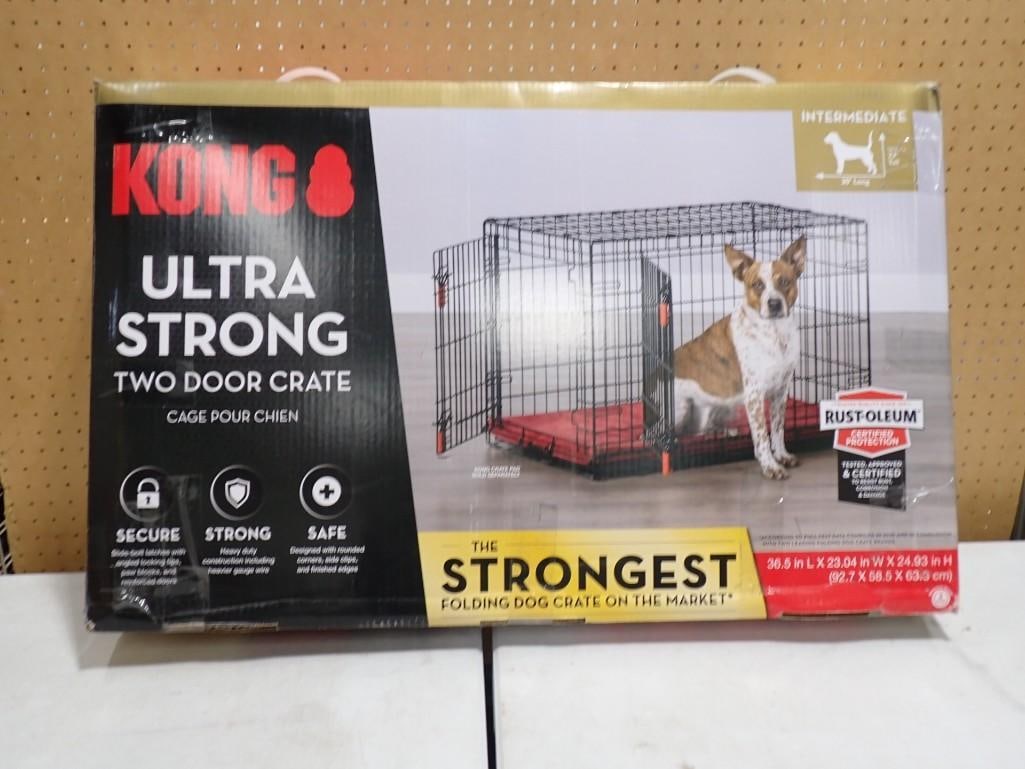 Kong Ultra Strong Two Door Crate Folding Dog Crate in Original Box (1 of 5)