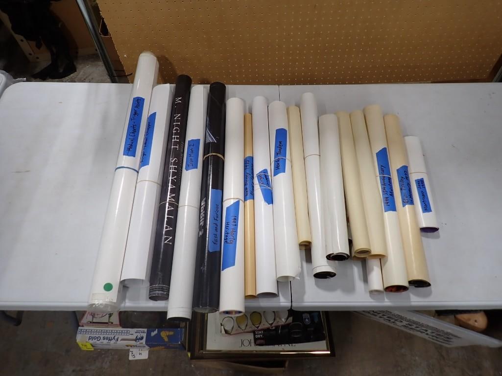 Lot of Posters incl Movie Posters, Harley Davidson Motorcycle Posters, etc (1 of 6)