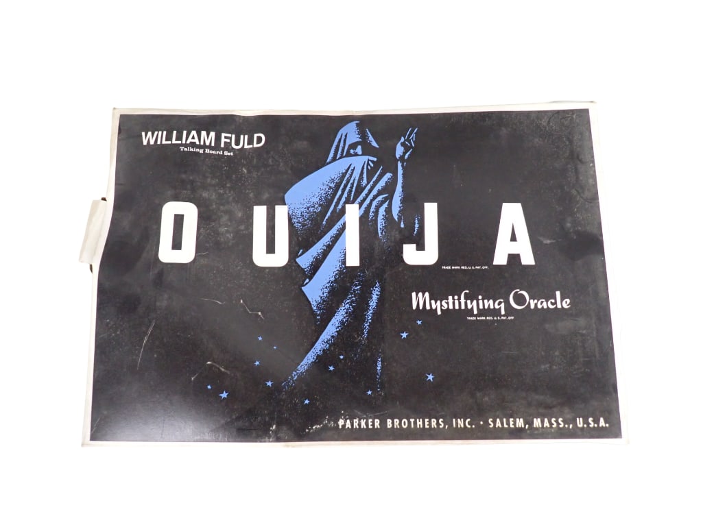 Ouija Board in Original Box Condition: untested: Ouija Board in Original Box Condition: untested 18"x12"x2" All pictures are considered part of the description and should be examined carefully by bidders. Live Auctioneers is now o