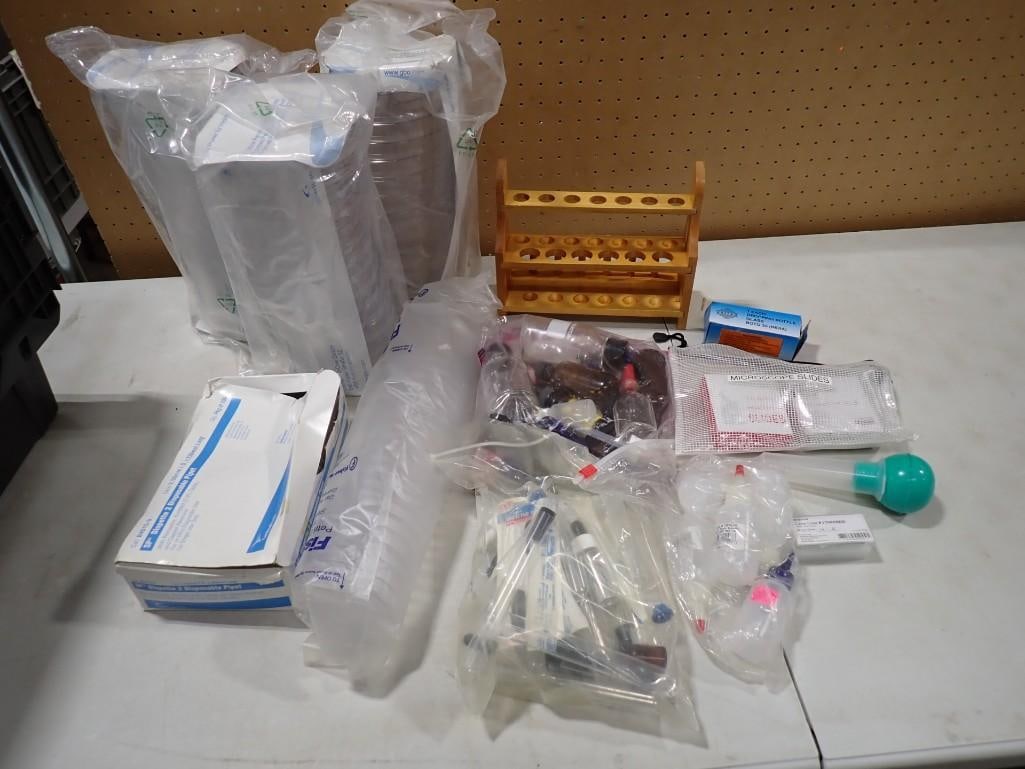 Lot of Movie or TV Medical or Scientific Props: Lot of Movie or TV Medical or Scientific Props NO COA or Paperwork The consignor worked on multiple movies and TV shows and this lot may have been in any of the following Empire, Zoobiquity, Love is a