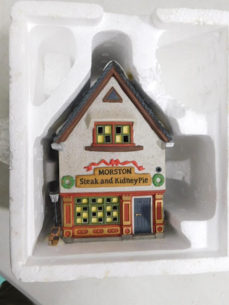 Dept 56 1995 Dickens' Village Series "Morston Steak and Kidney Pie": Department 56 1995 Dickens' Village Series "Morston Steak and Kidney Pie" Christmas Village Building All pictures are considered part of the description and should be examined carefully by