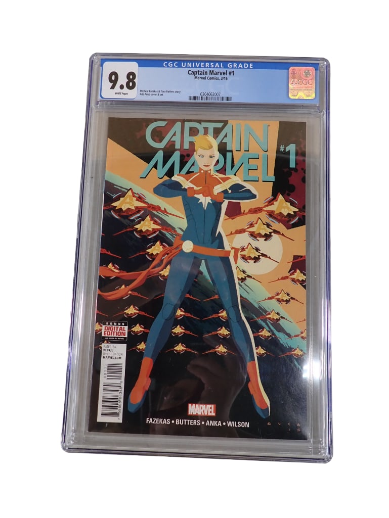 9.8 CGC Graded Comic Captain Marvel, Vol. 10 (1 of 2)