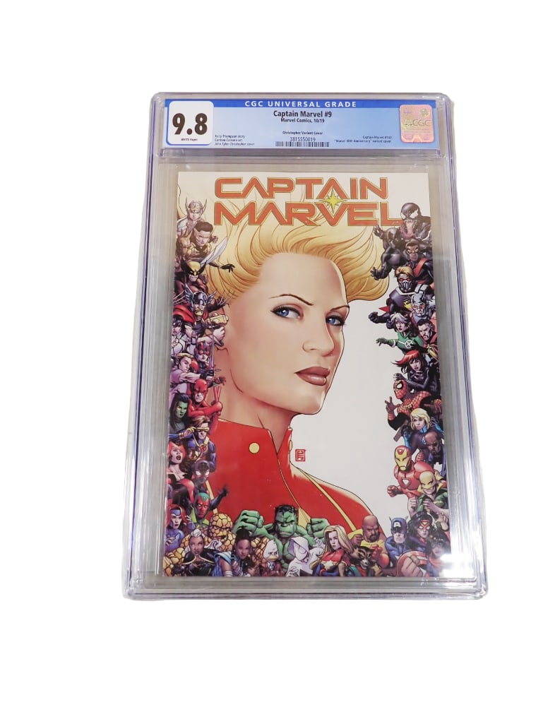 9.8 CGC Graded Comic Captain Marvel, Vol. 11 (1 of 2)