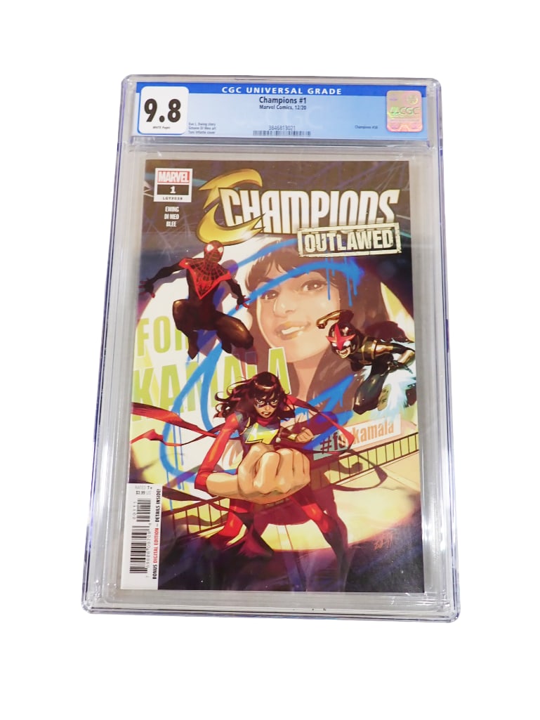 9.8 CGC Graded Comic Champions, Vol. 4 (Marvel) (1 of 2)