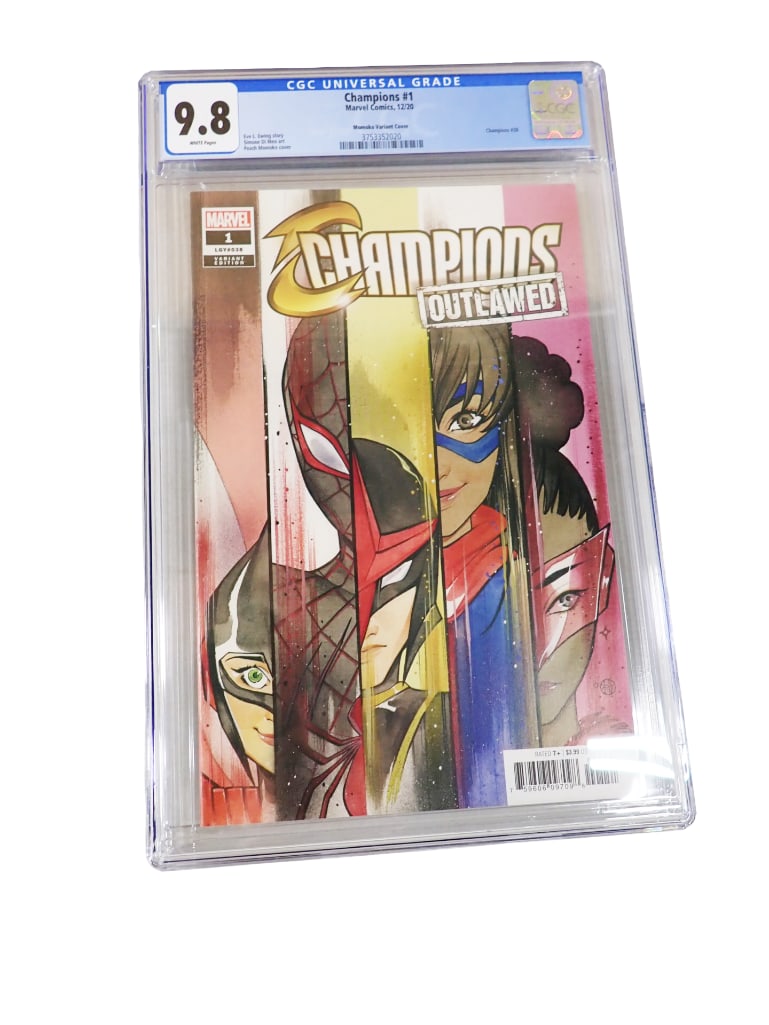 9.8 CGC Graded Comic Champions, Vol. 4 (Marvel) Momoko Variant Cover White Pages (1 of 2)