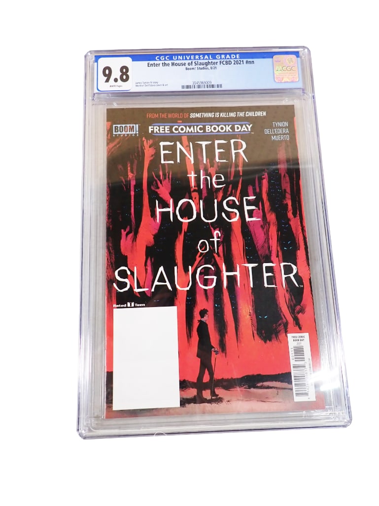 9.8 CGC Graded Comic Free Comic Book Day 2021 (Enter The House of Slaughter) (1 of 2)