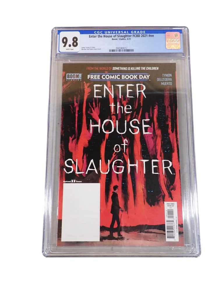 9.8 CGC Graded Comic Free Comic Book Day 2021 (Enter The House of Slaughter) (1 of 2)