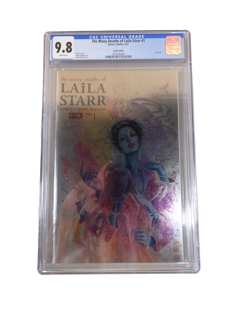 9.8 CGC Graded Comic The Many Deaths Of Laila Starr (1 of 2)