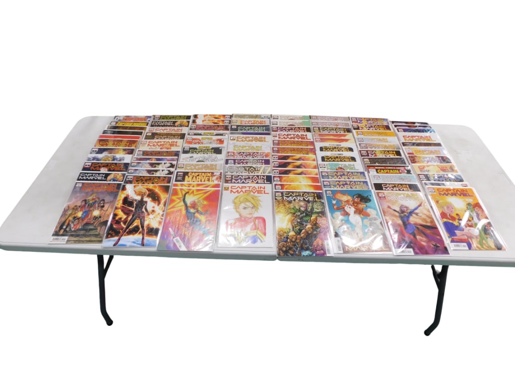 72 Comic Books incl Captain Marvel, Vol. 11, Captain Marvel, Vol. 12 (1 of 12)