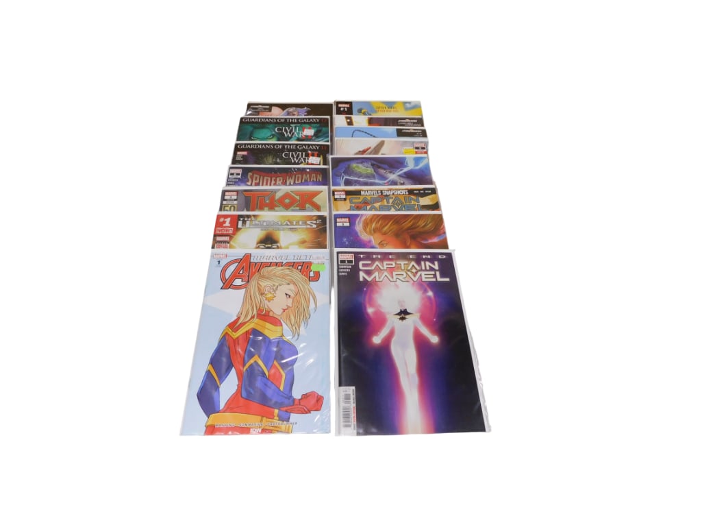 Comic Books incl Captain Marvel, Doctor Strange, Marvel's Snapshots, etc (1 of 3)