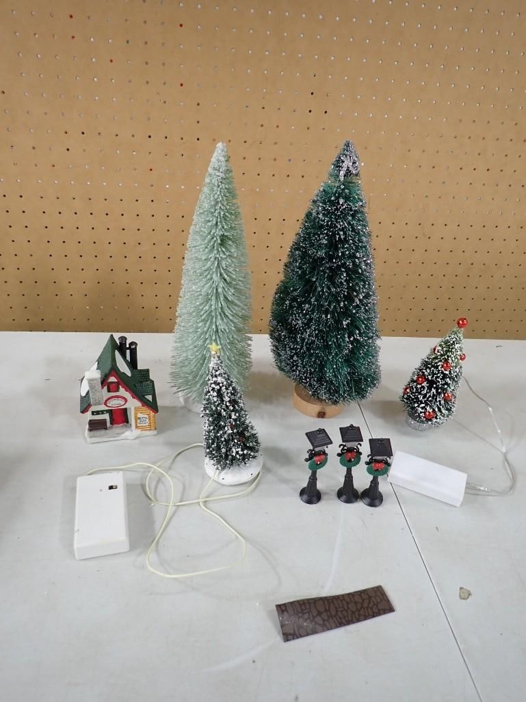 LeMax "Snowbird Pond Rental", Varous Light Posts, and Various Bottle Brush Trees (1 of 5)