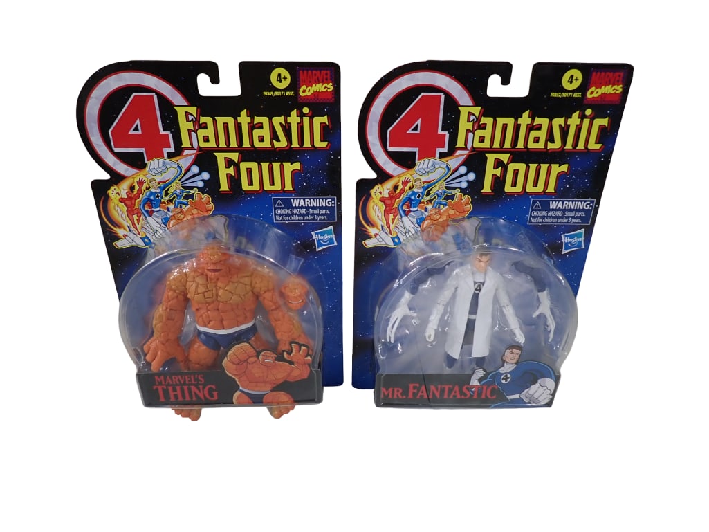 Marvel Comics Fantastic Four Figures Mr. Fantastic and The Thing New In Box: Marvel Comics Fantastic Four Figures Mr. Fantastic and The Thing New In Box. All pictures are considered part of the description and should be examined carefully by bidders. Live Auctioneers is now of