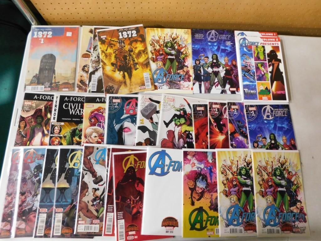 30 Comics incl 1872, A-Force Presents HC / TP, A-Force, Vol. 1, A-Force, Vol. 1 HC / TP, A-Force, (1 of 4)