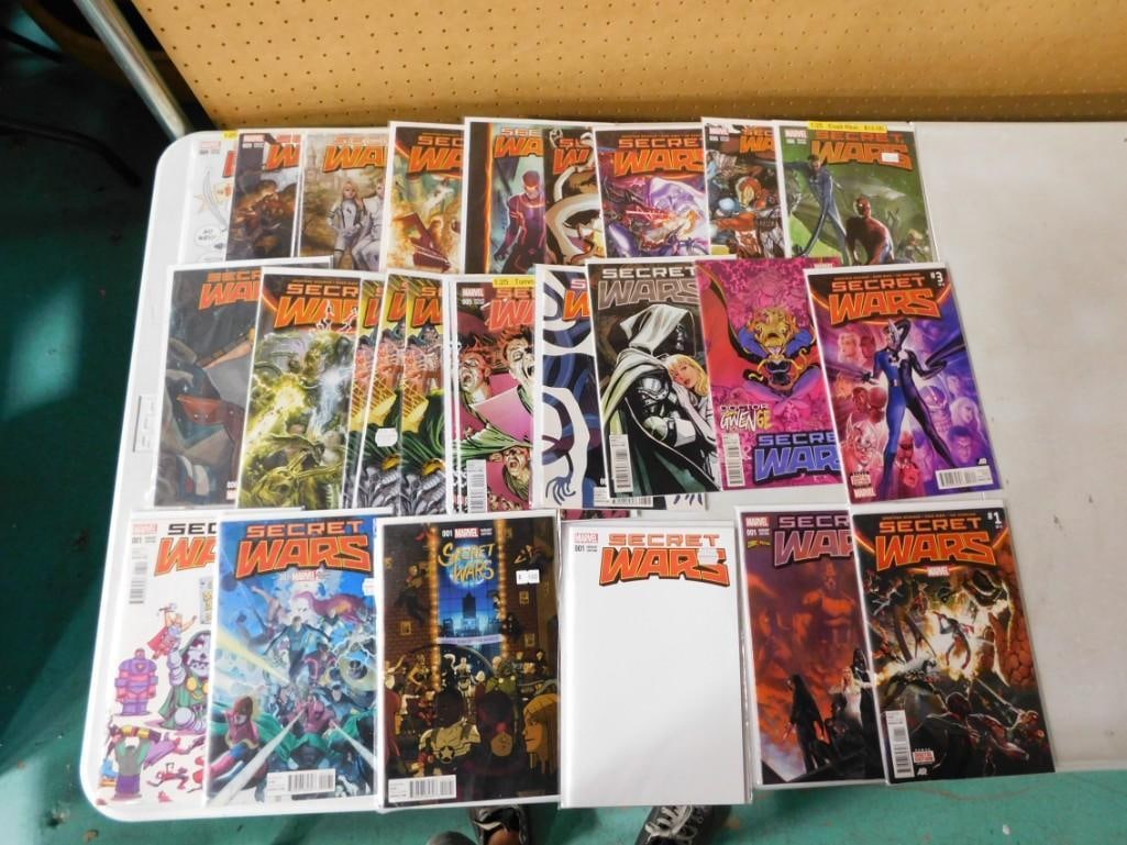 23 Comics incl Secret Wars (2015) (1 of 4)