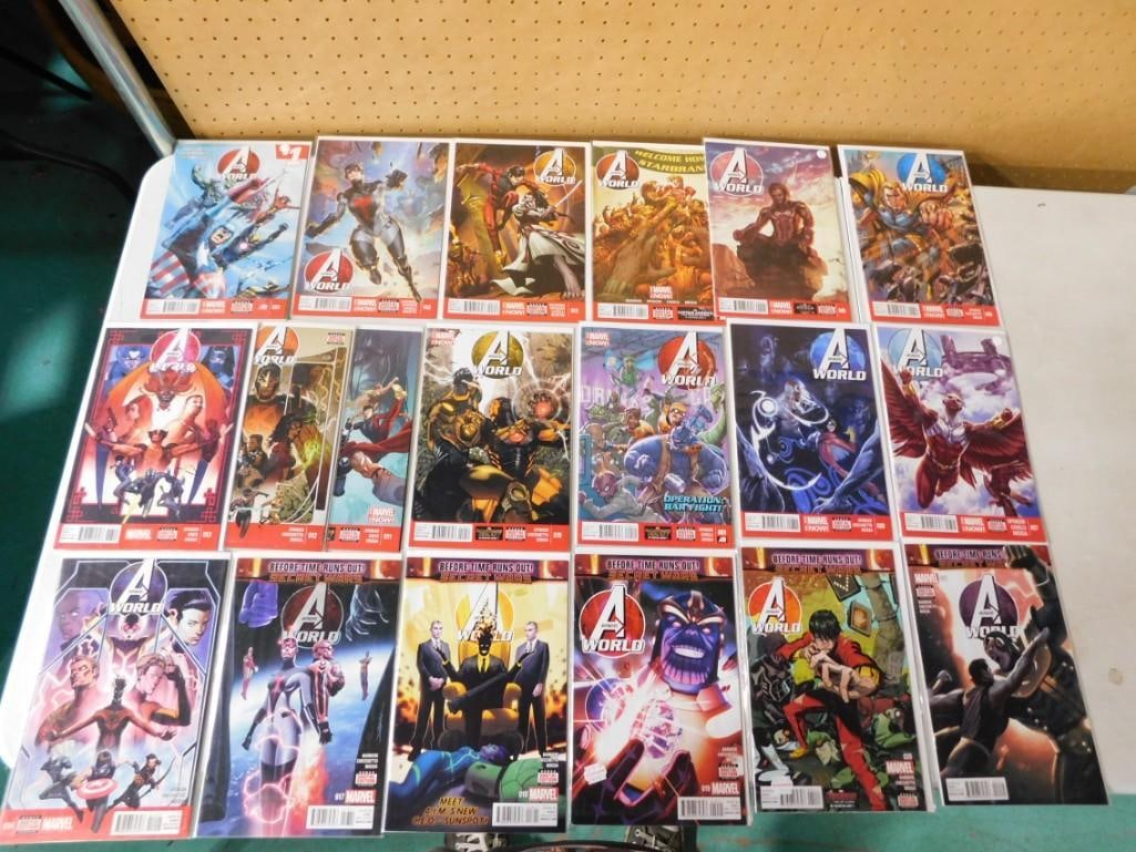 19 Avengers World Comic Books (1 of 1)