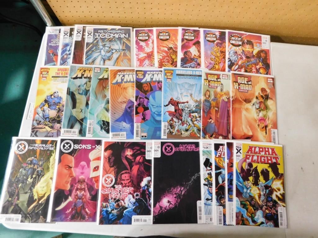 26 Comics incl Age Of X-Man: Alpha, Age of X-Man: Apocalypse and the X-Tracts, Age of X-Man: Om (1 of 3)
