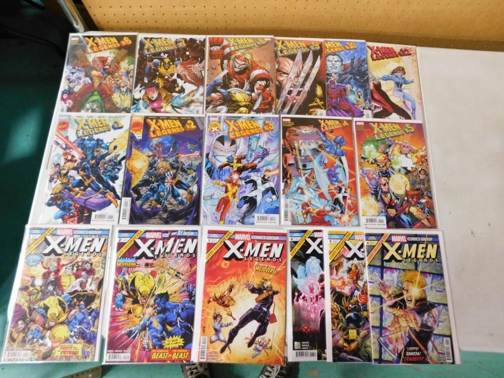 17 Comics incl X-Men Legends, Vol. 1, X-Men: Legends, Vol. 2 (1 of 1)