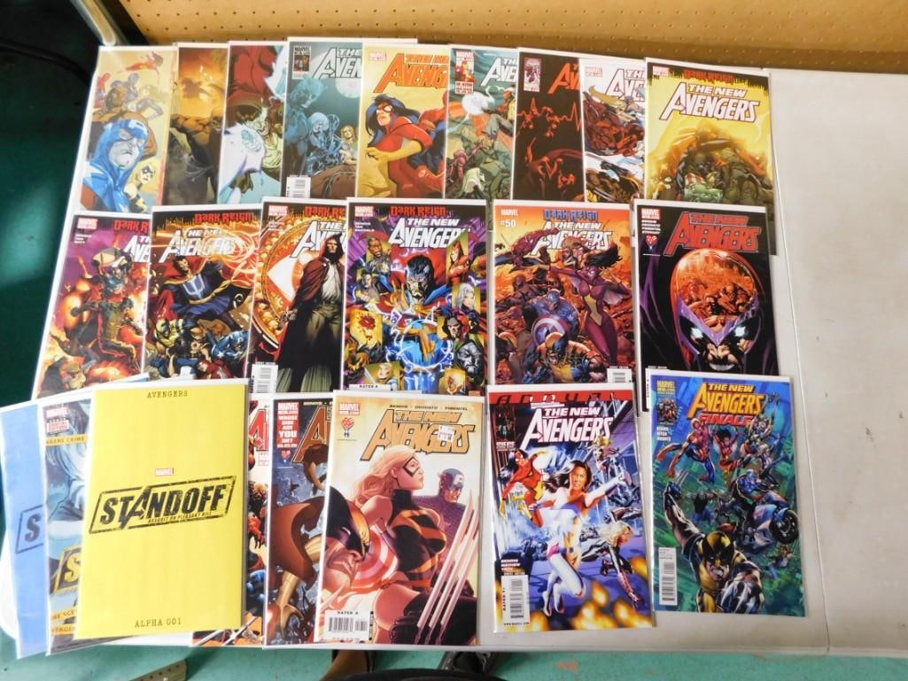 22 Comics incl Avengers Standoff: Assault On Pleasant Hill - Alpha, Avengers Standoff:: 22 comic books including Avengers Standoff: Assault On Pleasant Hill - Alpha, Avengers Standoff: Assault On Pleasant Hill - Omega, Avengers Standoff: Welcome to Pleasant Hill, New Avengers, Vol. 1, Ne