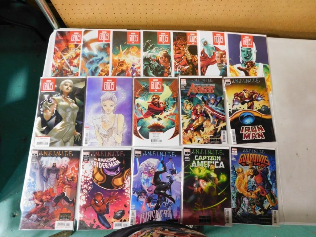 18 Comics incl Avengers, Vol. 8 Annual, Black Cat, Vol. 2 Annual, Captain America, Vol. 9 An (1 of 1)
