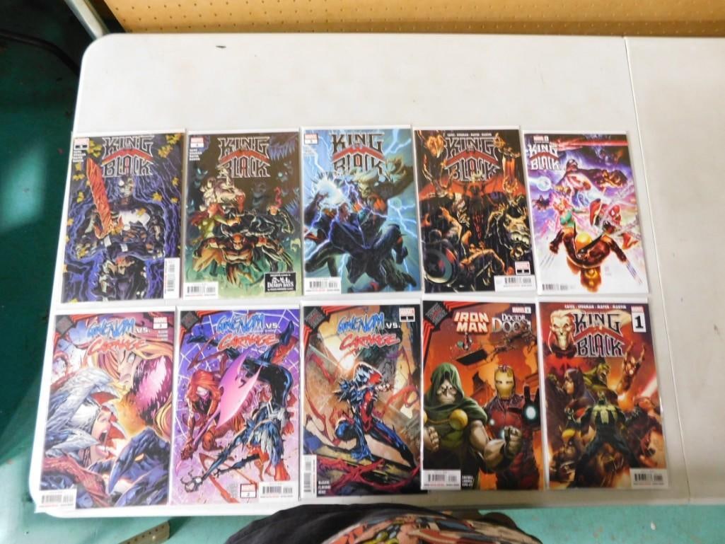 10 Comics incl King in Black, King in Black: Gwenom Vs Carnage, King in Black: Iron Man / Do (1 of 1)