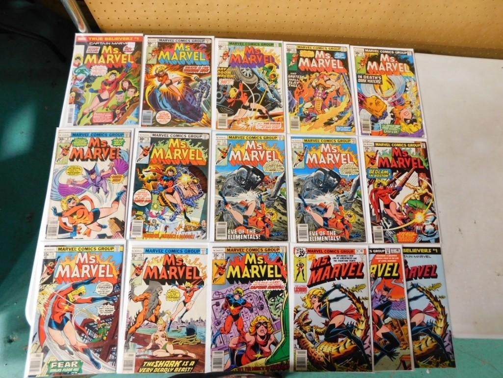 12 Comics incl Ms. Marvel, Vol. 1 (1 of 1)