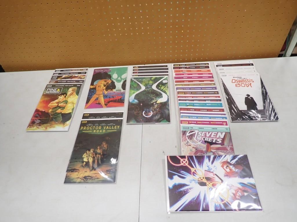 36 Comics incl Pine And Merrimac, Proctor Valley Road, Regarding The Matter of Oswald's Body, (1 of 4)