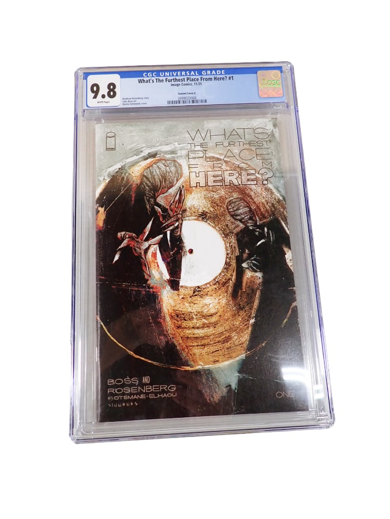 9.8 CGC Graded Comic What's The Furthest Place From Here? (1 of 2)