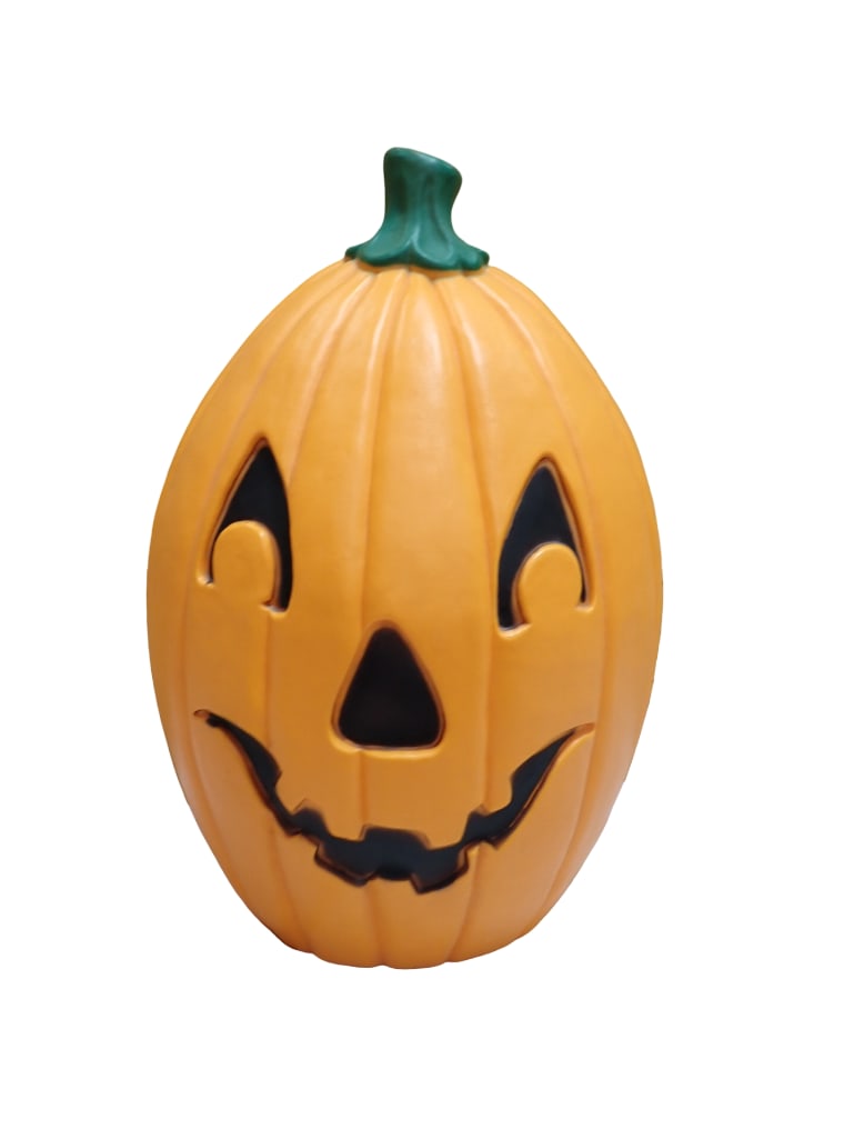 Blow Mold Jack O Lantern Pumpkin Halloween Decoration (1 of 5)