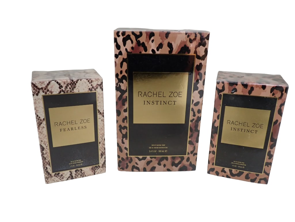 3 Rachel Zoe Instinct & Fearless Eau De Perfume Spray NIB Lot (1 of 4)