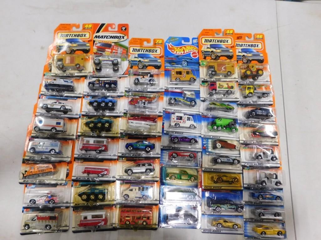 Lot of Hot Wheels and Matchbox Cars and Vehicles New in Package: Lot of Hot Wheels and Matchbox Cars and Vehicles New in Package All pictures are considered part of the description and should be examined carefully by bidders. Live Auctioneers is now offering Live