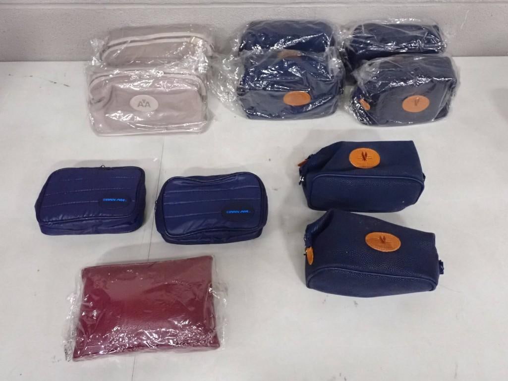 Vintage Airline First Class Travel Kits including American Airlines and Pan Am (1 of 5)