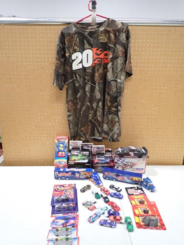 Toy Car / Racing Lot including New in Package, NASCAR, T-Shirt, Winner's Circle, etc. (1 of 9)