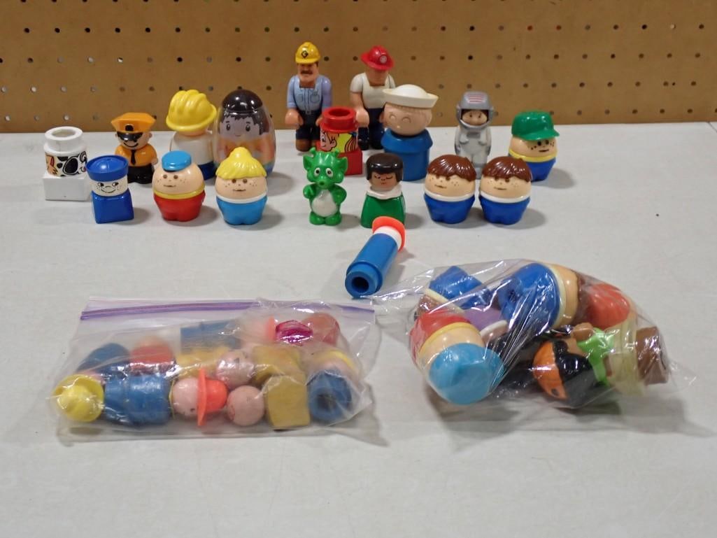 Lot of Little Tikes, Little People, Lego Duplo Figures, etc.: Lot of Little Tikes, Little People, Lego Duplo Figures, etc. All pictures are considered part of the description and should be examined carefully by bidders. Live Auctioneers is now offering Live Ship