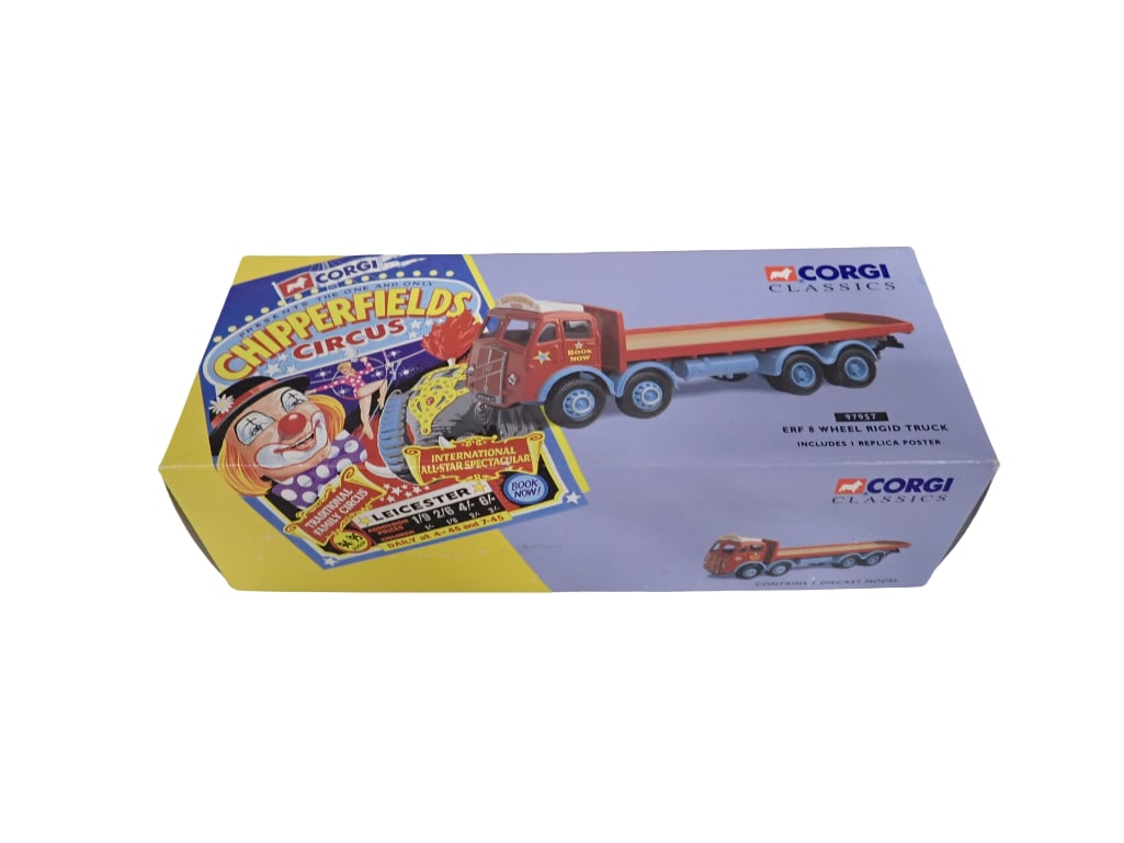 Corgi Classics Chipperfield's Circus 97957 ERF 8 Wheel Rigid Truck New in Box (1 of 5)