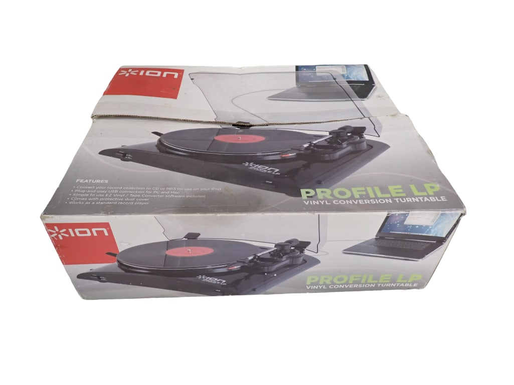 Ion Profile LP Vinyl Conversion Turntable in Original Box (1 of 6)
