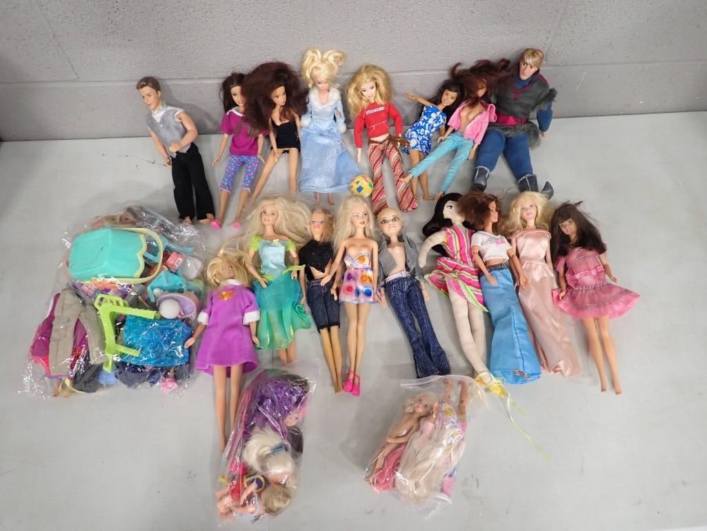 Doll Lot including Barbie, Accessories, Other Dolls, etc. (1 of 8)
