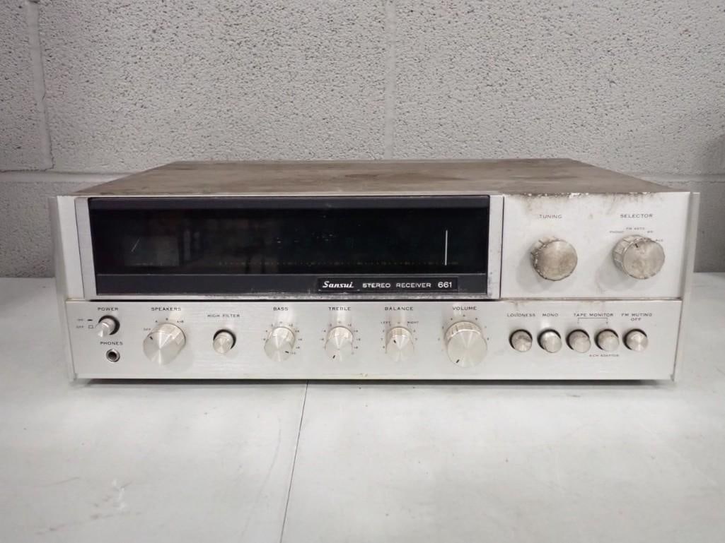 Vintage Sansui Stereo Receiver 661 - it works (1 of 12)