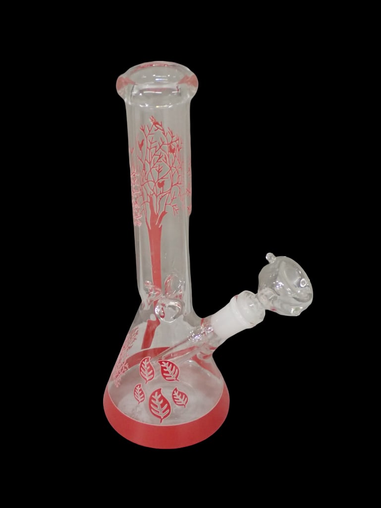 Glass Water Pipe for Tobacco - new in open box: Glass Water Pipe for Tobacco - new in open box - opened only for pictures. Condition: When opening, it looks like the bottom of the glass slide broke. It looks like it will still work though - see pic