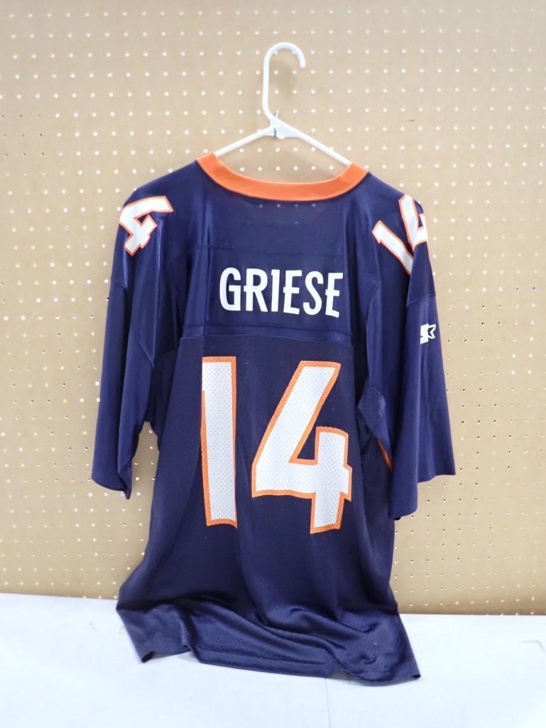 Brian Griese Chicago Bears Jersey Size 48: Brian Griese Chicago Bears Jersey Size 48 All pictures are considered part of the description and should be examined carefully by bidders. Live Auctioneers is now offering Live Shipping through them. 