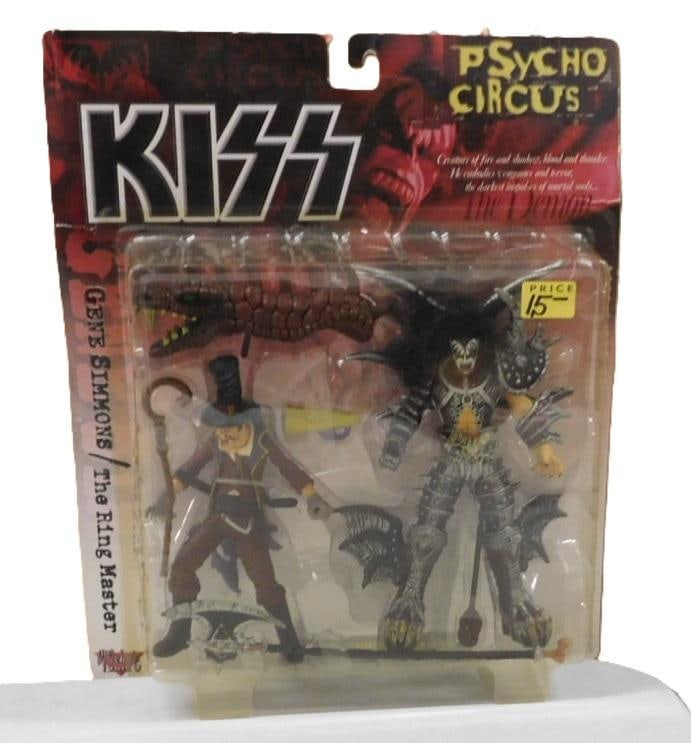 Kiss Psycho Circus Action Figure New in Package: Kiss Psycho Circus Action Figure New in Package All pictures are considered part of the description and should be examined carefully by bidders. Live Auctioneers is now offering Live Shipping through 