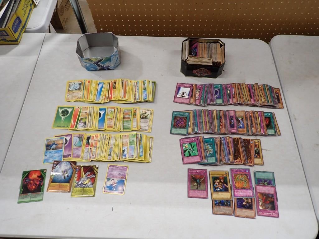 Lot of assorted Yu Gi Oh and Pokemon Collector Trading Cards (1 of 11)